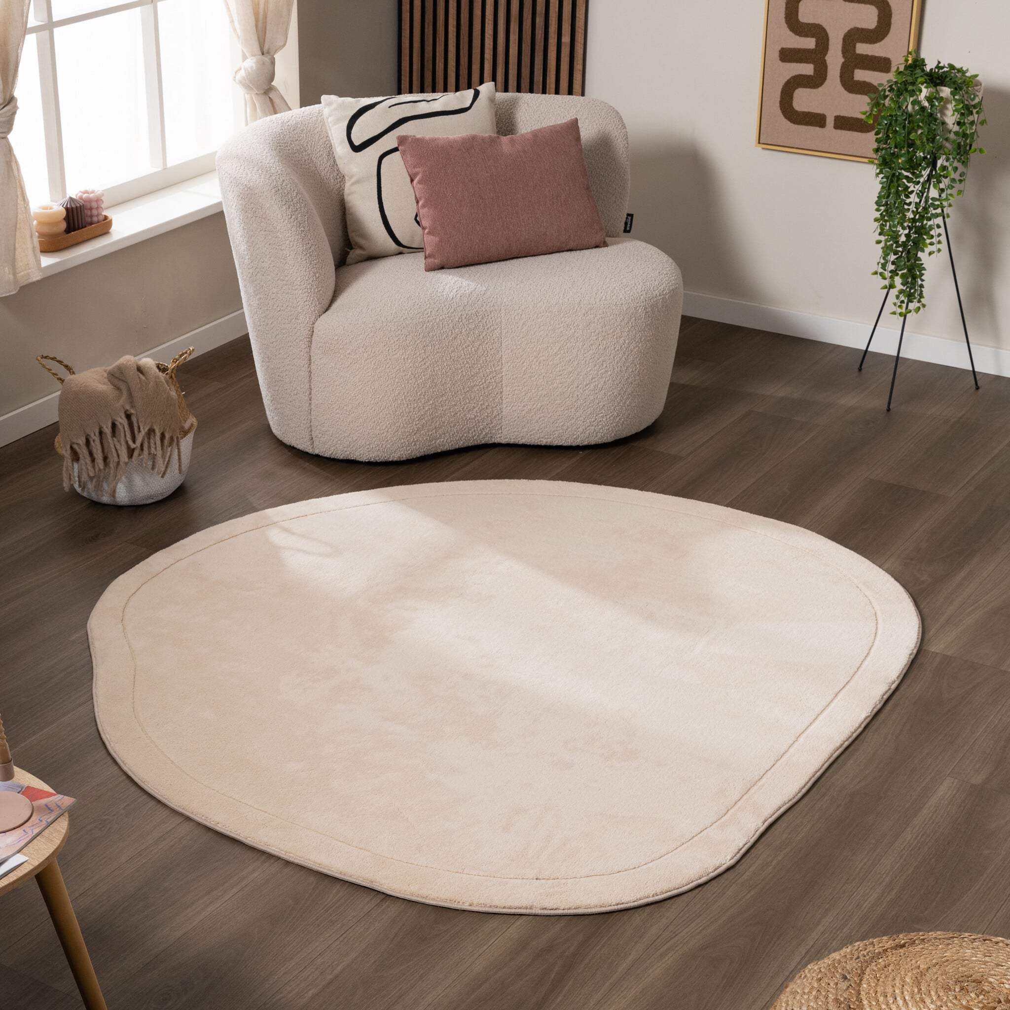 Irregular Rug - Halo Stone Beige