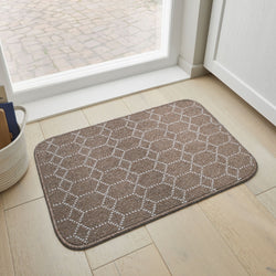 Washable door mat - Argo Taupe