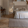 Hand-woven floor rug - Donna Brown 650