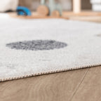 Washable Kids Rug - Mace Rocket Cream