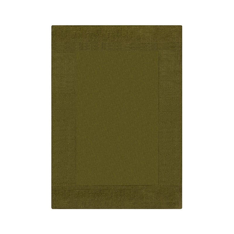 Solid floor rug - Tuscano Olive Green