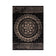Vintage outdoor rug - Sunara Mandala Black
