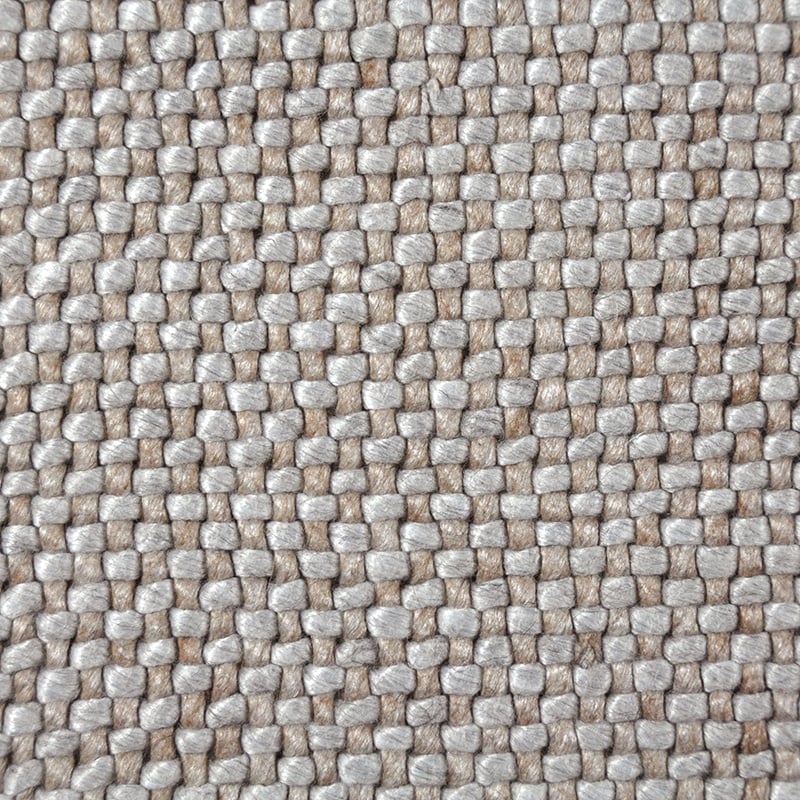 Wool Floor Rug - Claire Beige/Salmon