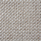 Wool Floor Rug - Claire Beige/Salmon