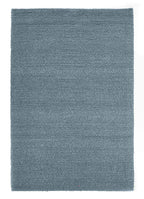 Wool floor rug made to measure - New Loop Light Blue 227