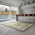 Vintage floor rug - Fading World Medallion Green 9066