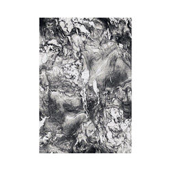 Soft Floor Rug - Olisa Black/White