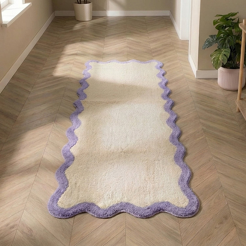 Washable Runner – Hazy Lilac/Cream