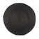 Jute Rug - Fair Round Black