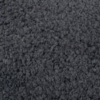 Round shaggy floor rug - Farenzo Grey