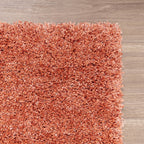 Washable High-Pile Rug - Tidy Terracotta