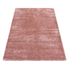 High Pile Floor Rug - Blushy Pink