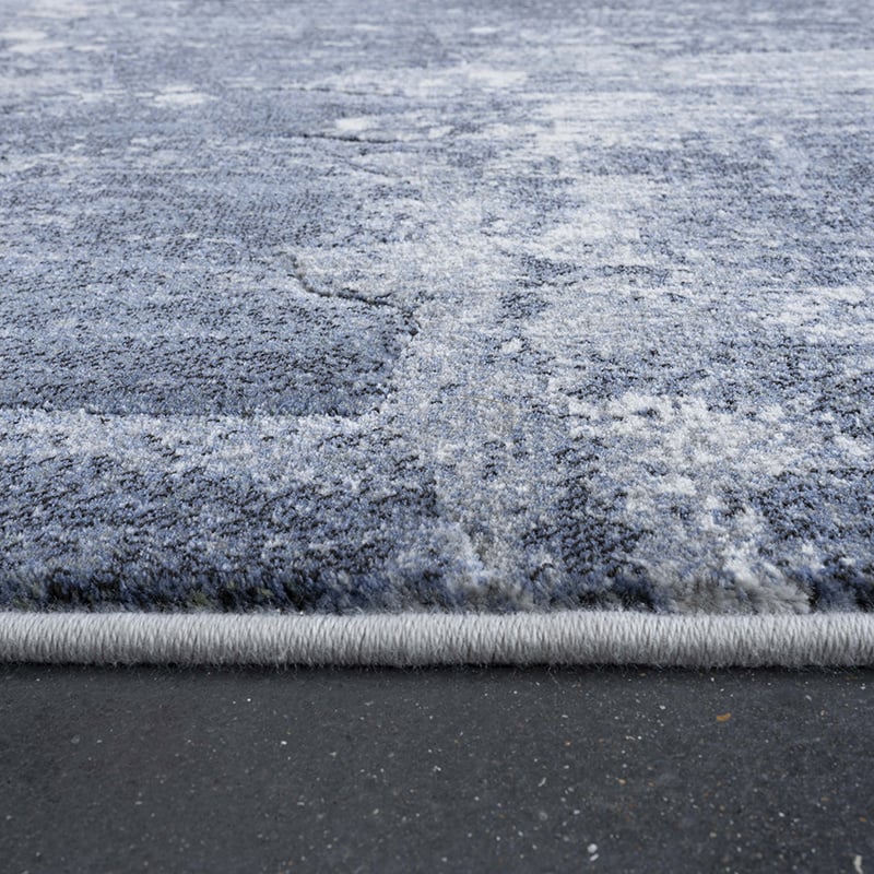 Low-pile floor rug - Anouk Blue 6656