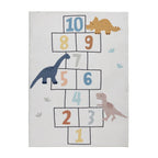 Kids Play Rug - Ruby Dino Cream