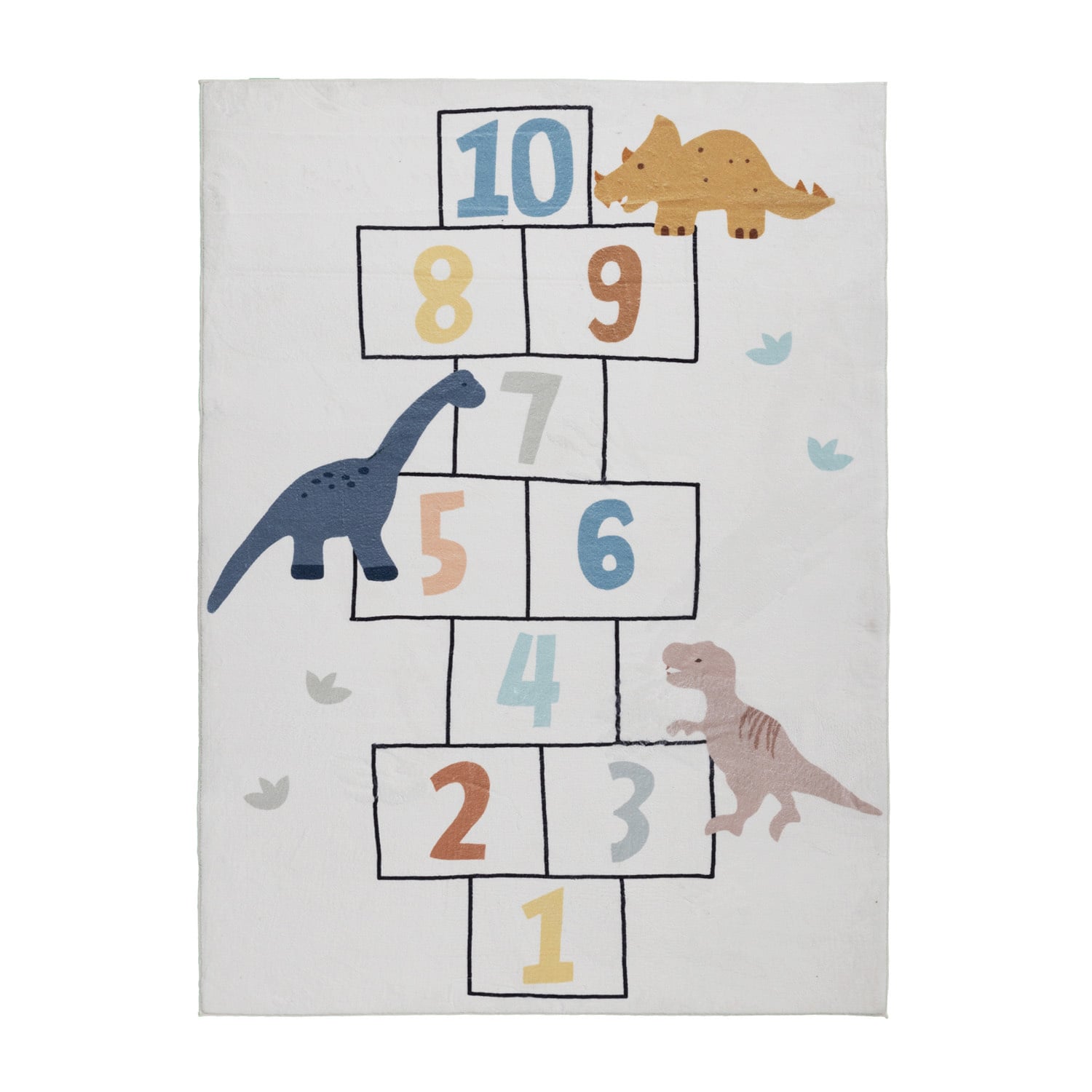 Kids Play Rug - Ruby Dino Cream