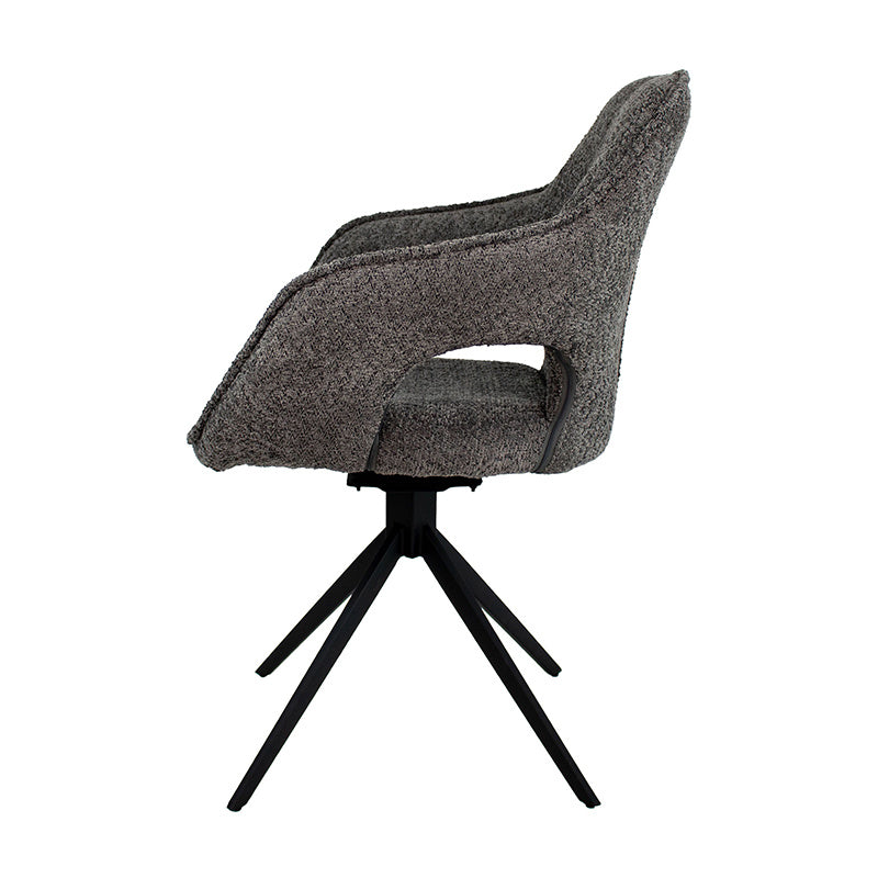 Dining chair - Zara Dark Grey