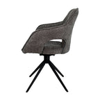 Dining chair - Zara Dark Grey