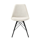 Velvet Chair - Ivory