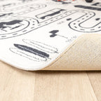 Kids Car Rug - Dex Lane Black