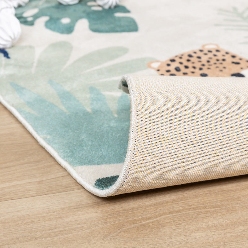 Kids Rug - Jungle Leopard Multicolour