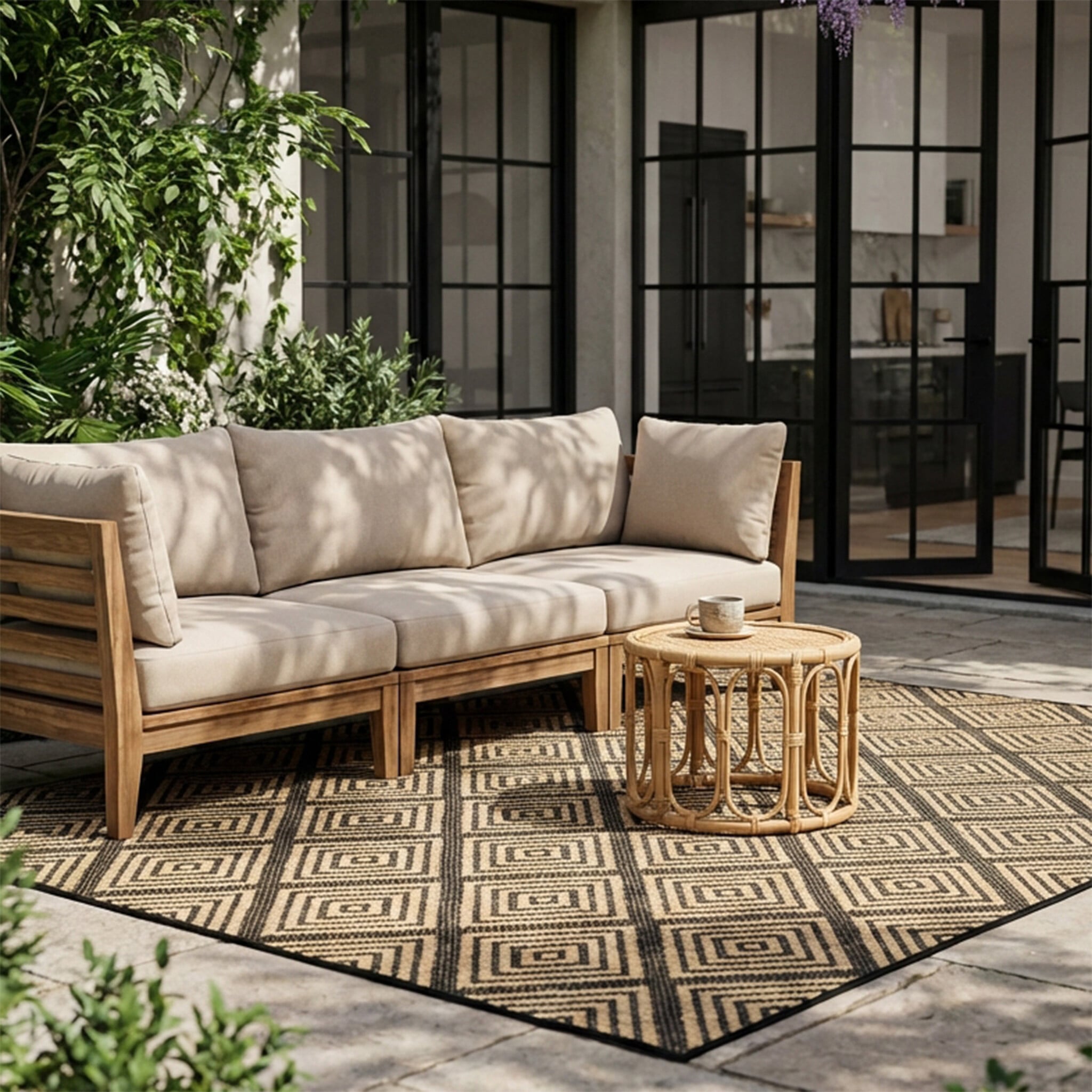 Outdoor Rug - Brava Black
