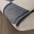 Checkerboard Rug - Blox Blue