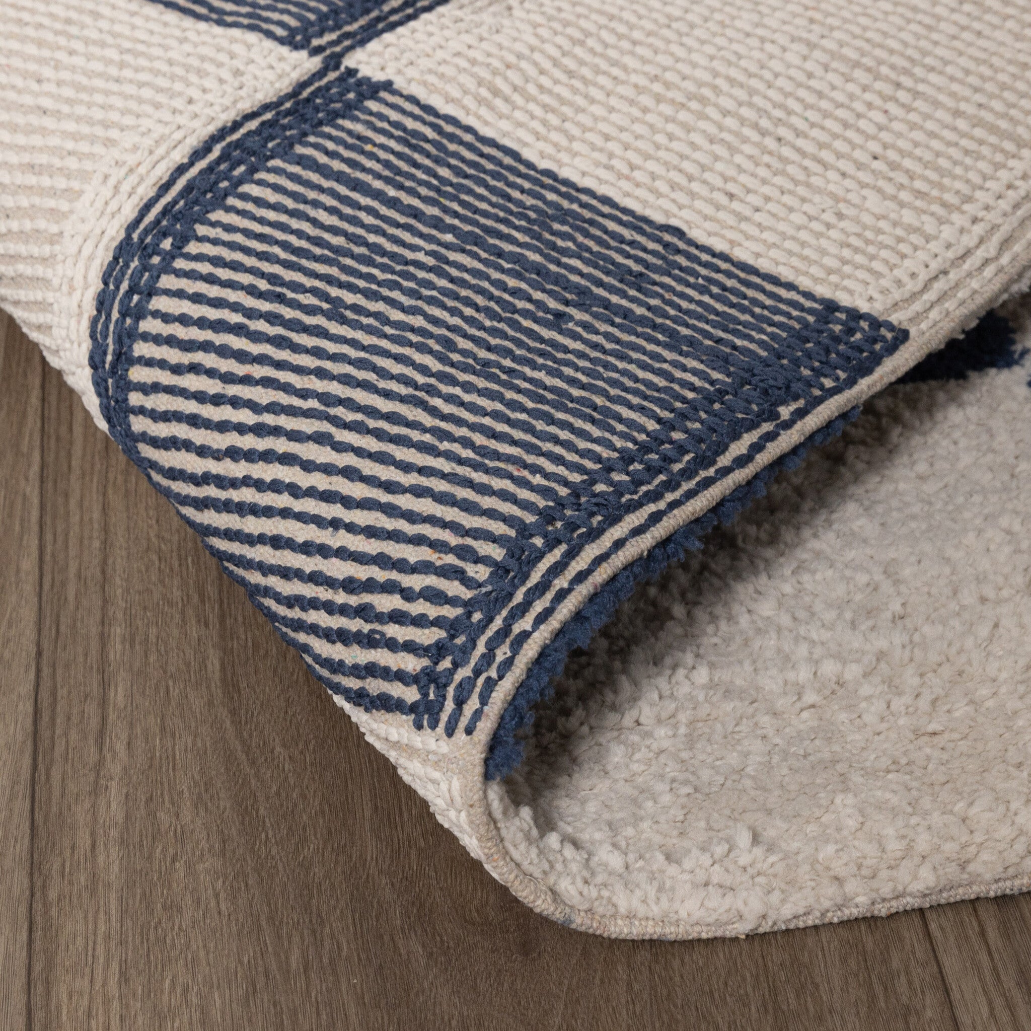 Checkerboard Rug - Blox Blue