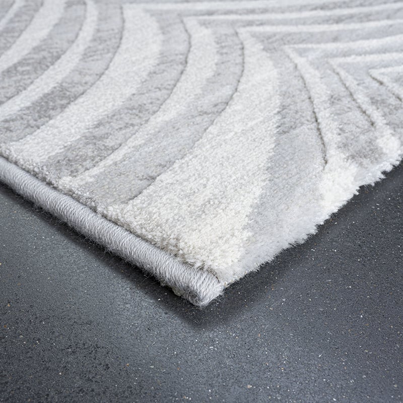 Modern Floor Rug - Alvie Grey 6979