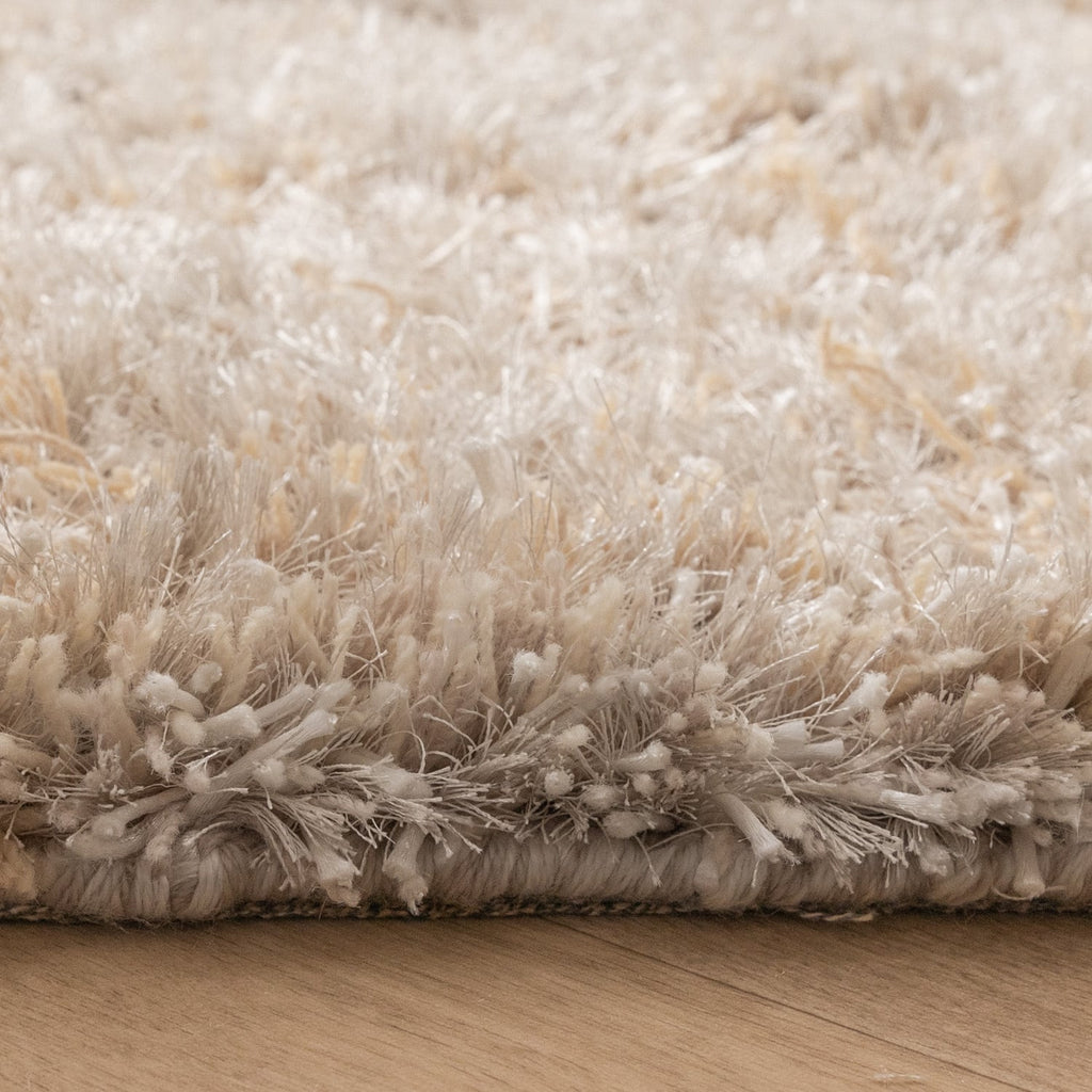 Shaggy Rug - Grace White