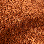 Round High-Pile Rug – Wish Terracotta