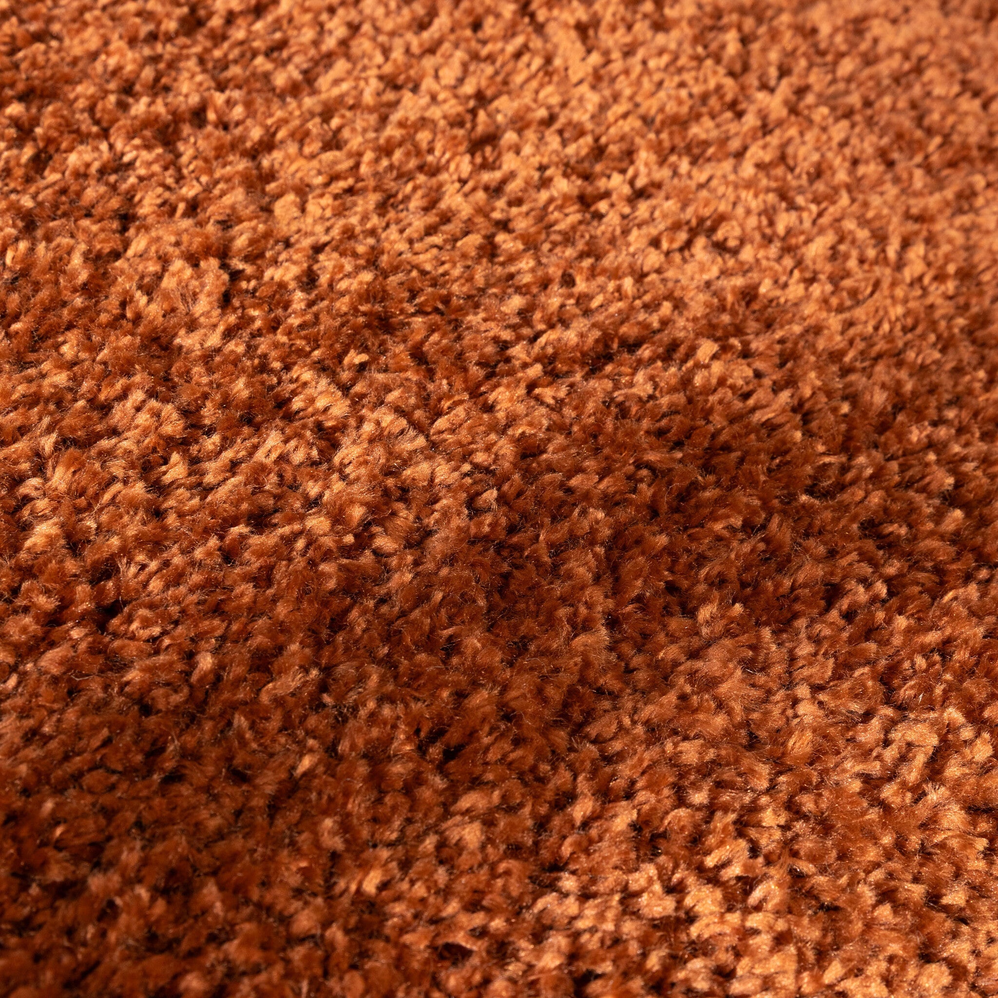Round High-Pile Rug – Wish Terracotta