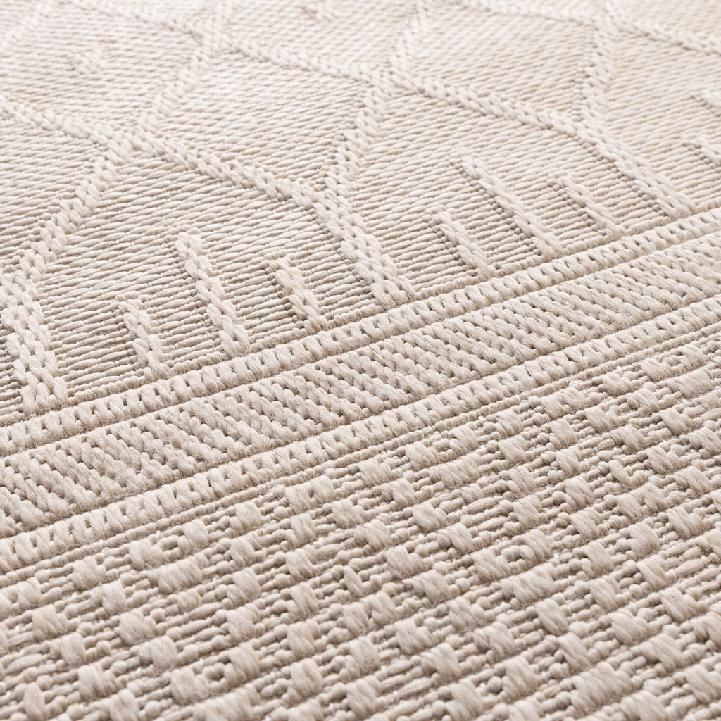 Indoor Outdoor Rug - Dunes Geo Cream