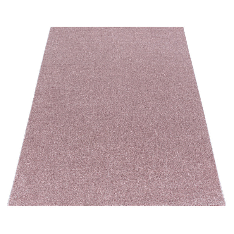 Low-pile floor rug - Smoothly Pink