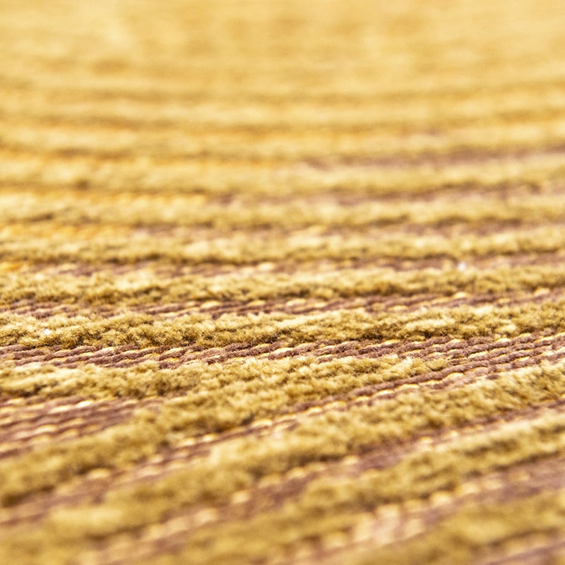 Modern Floor Rug - Meditation Coral 9226 Ochre Yellow