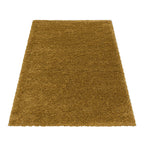 High-pile floor rug - Softy Ochre Yellow