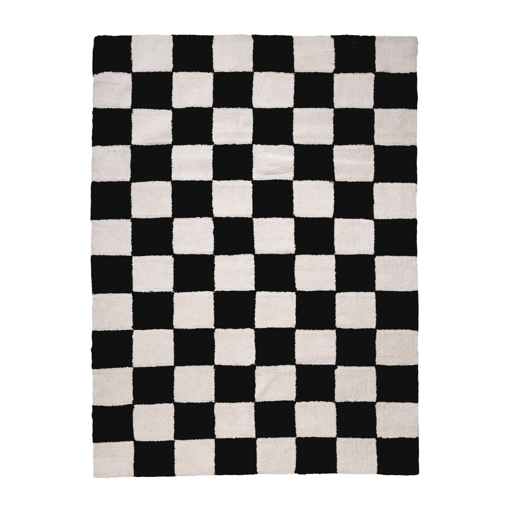 Checkerboard Rug - Blox Black