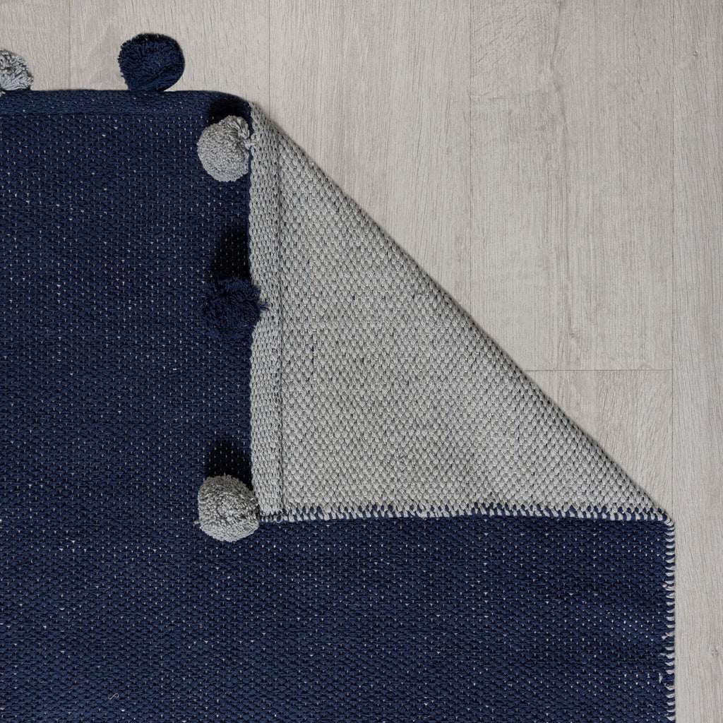 Play Mat - Pepito Fringe Blue/Grey