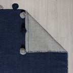 Play Mat - Pepito Fringe Blue/Grey