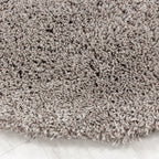 Round High Pile Rug - Fuzzy Beige