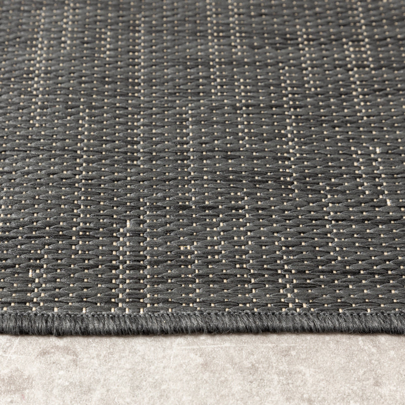 Outdoor Rug - Malta Melange Black