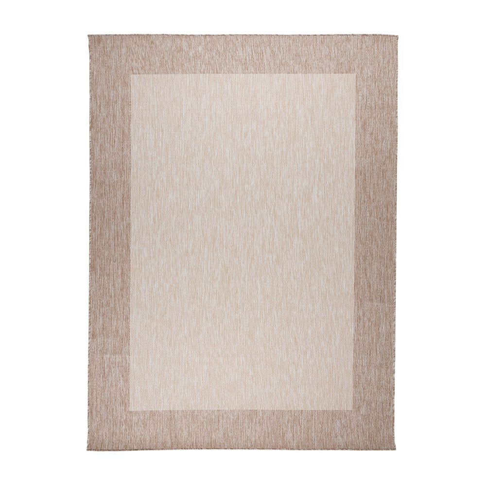 In- & Outdoor Rug – Sierra Border Cream/Beige