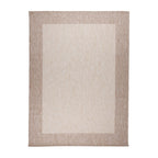In- & Outdoor Rug – Sierra Border Cream/Beige