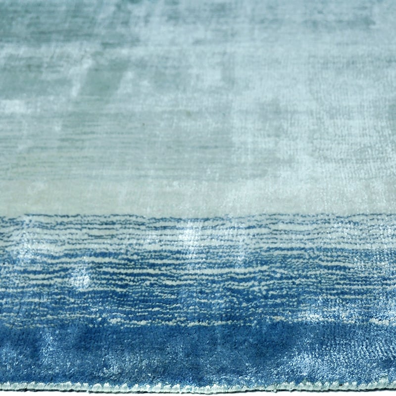 Viscose floor rug - Rachelle Turquoise