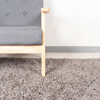 High Pile Runner - Solid Light Grey