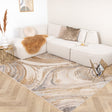 Marble Rug - Leonore Noce Cream/Brown