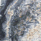 Oval modern rug - Aspen Blue 8656