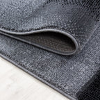 Modern Floor Rug - Jena Black 9240