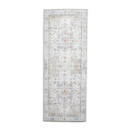 Washable Runner - Domingo Mandala White