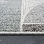 Round modern floor rug - Verwood 6141