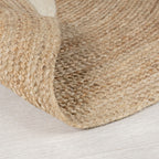 Jute children's floor rug - Julio Bear Brown